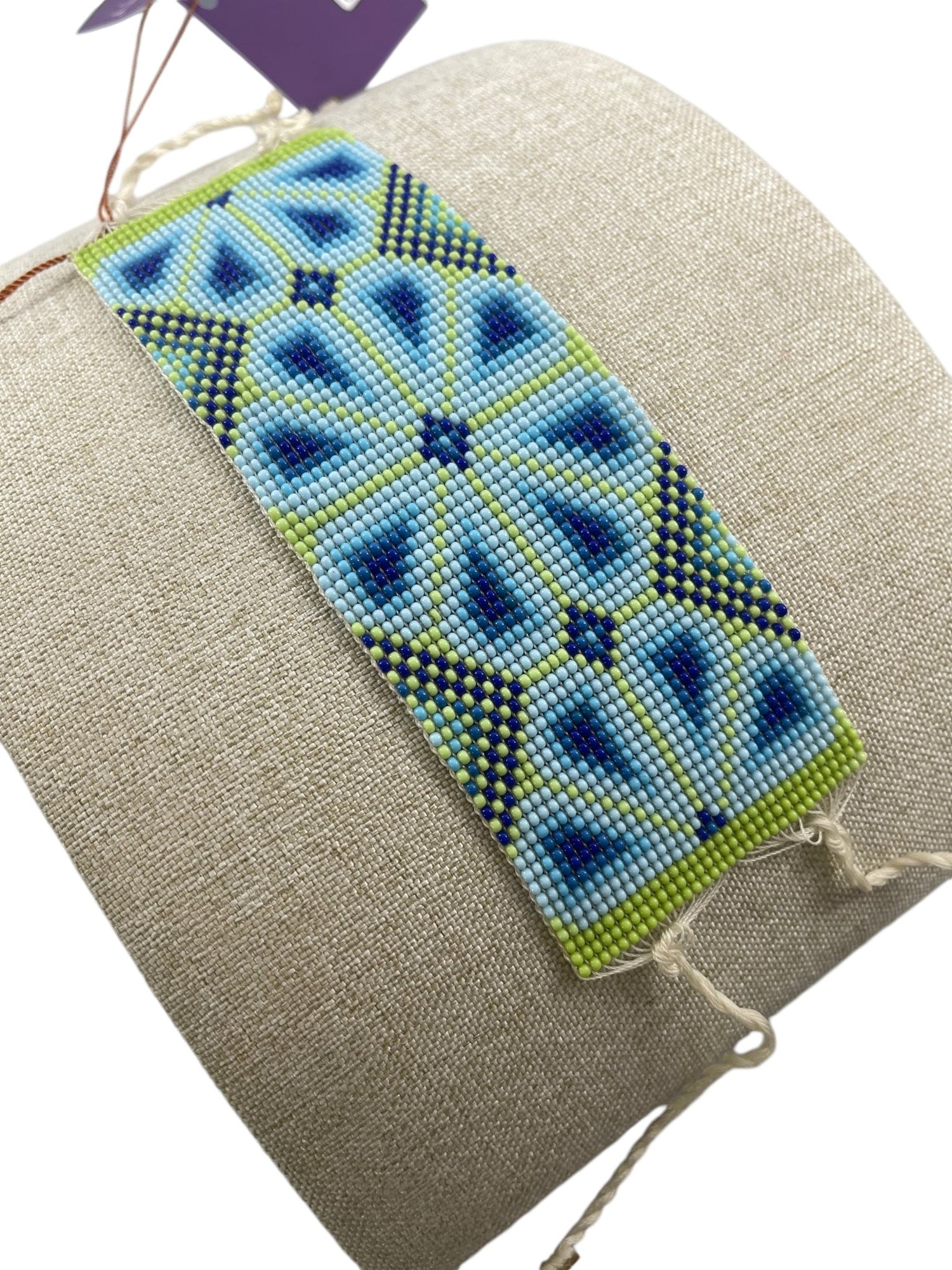 Bracelet de perles PC01azul2