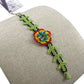 Bracelet Chaquira PC04florroja
