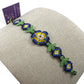 Bracelet de perles PC04florazulfuerte