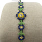 Bracelet de perles PC04florazulfuerte