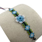 Bracelet de perles PC05florazulbajito