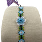 Bracelet de perles PC05florazulbajito