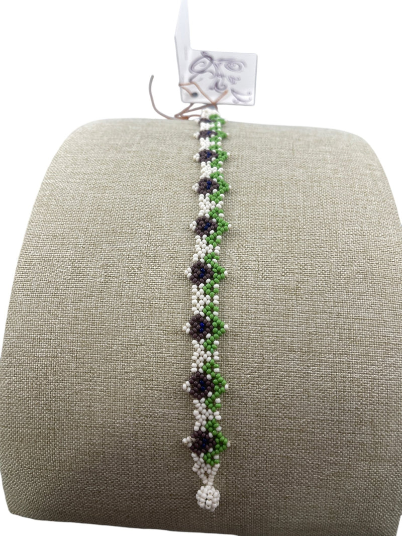 PC06Bracelet de perles blanches