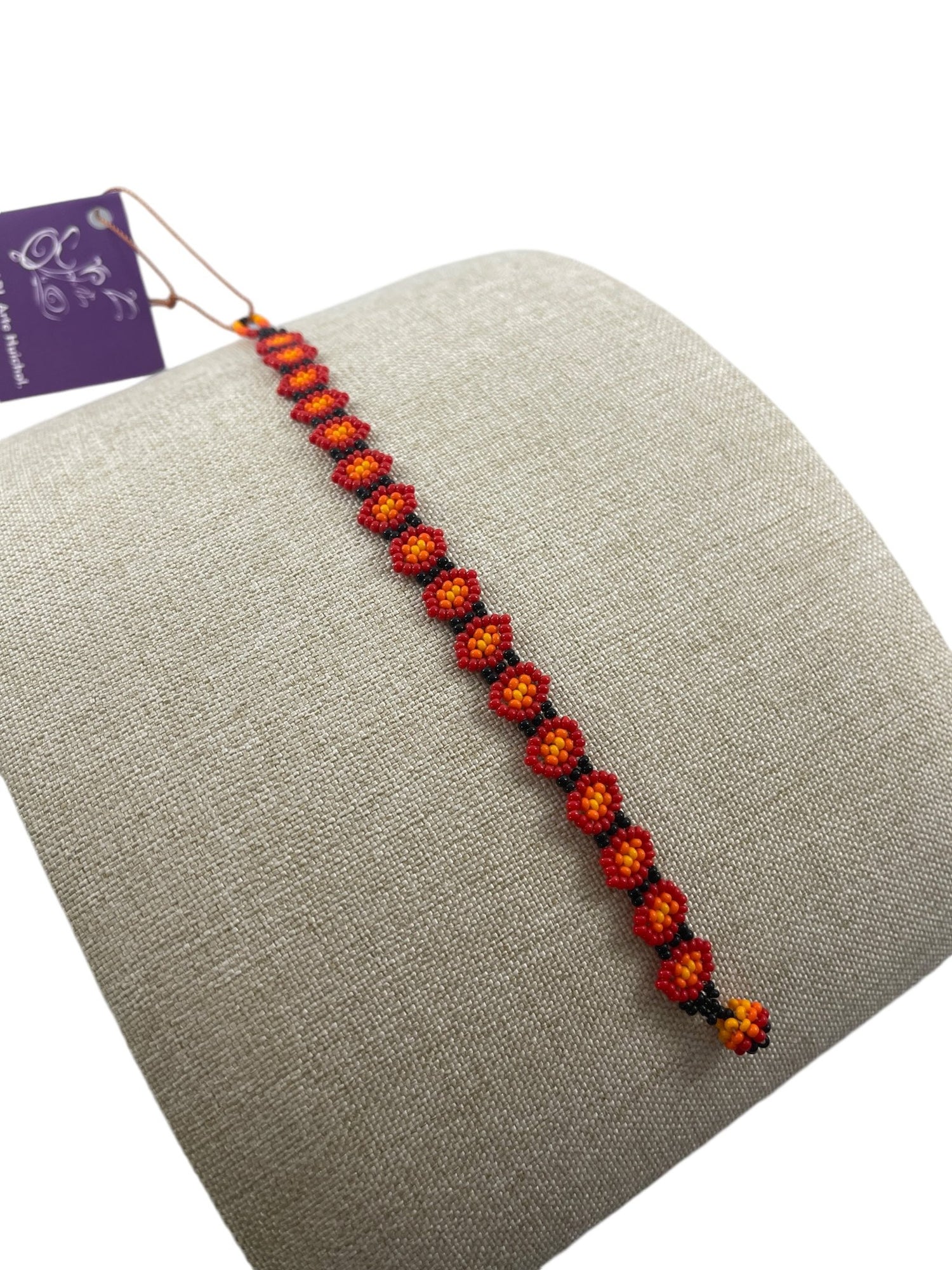 PC06Bracelet de perles rouges