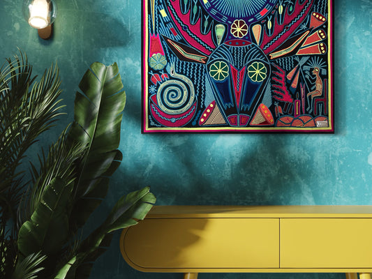 Picture or PAINTING YARN 80 X 80 CMS cms