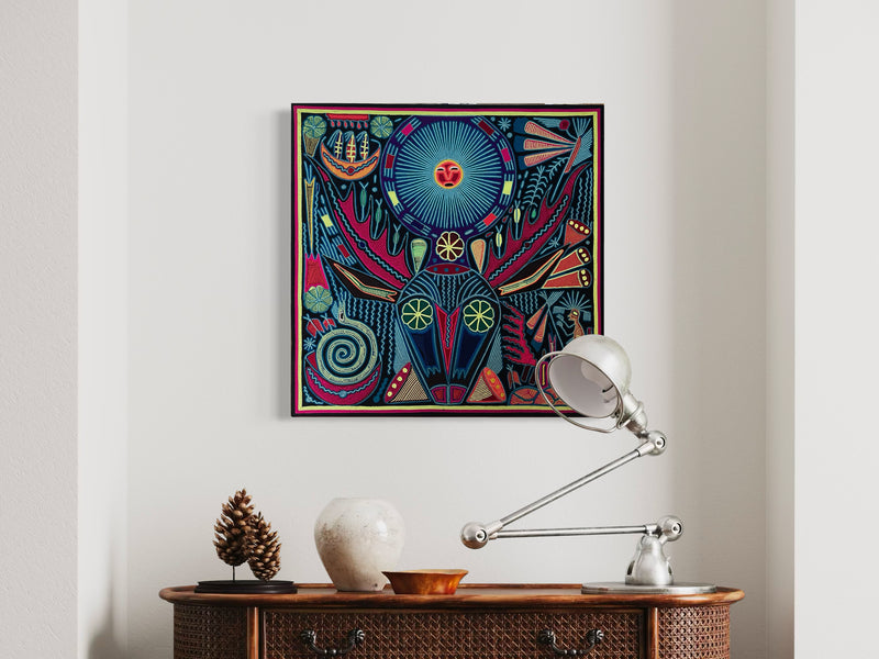 Photo ou Tableau de Fil 80 X 80 cms