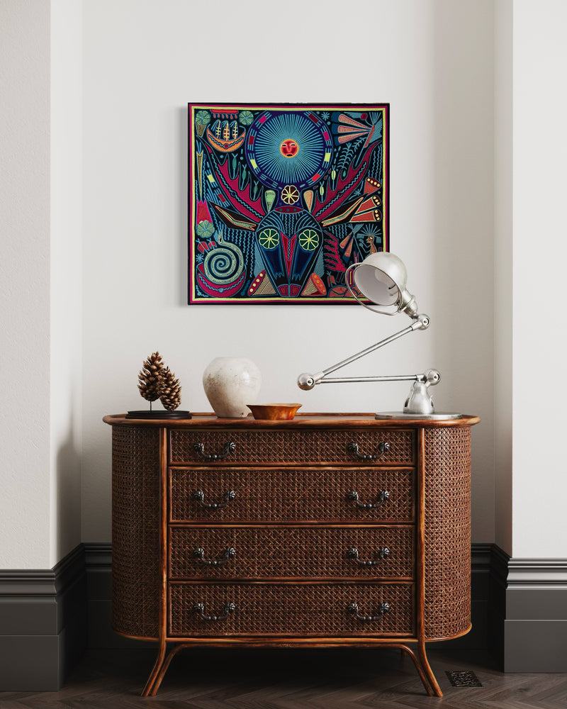 Photo ou Tableau de Fil 80 X 80 cms