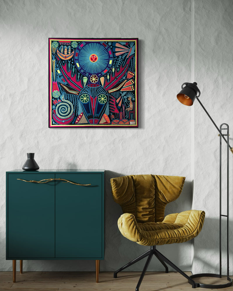 Photo ou Tableau de Fil 80 X 80 cms