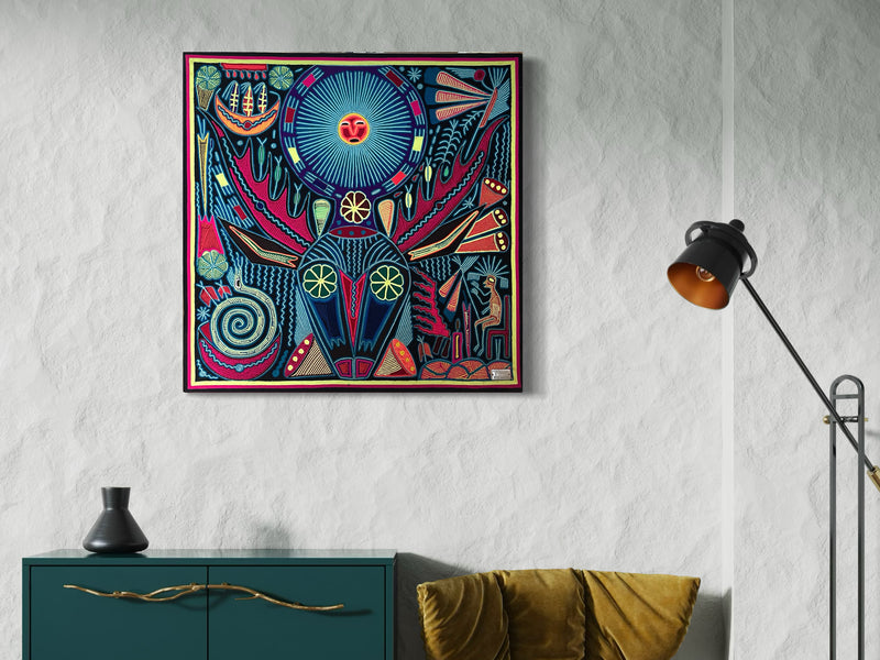 Photo ou Tableau de Fil 80 X 80 cms