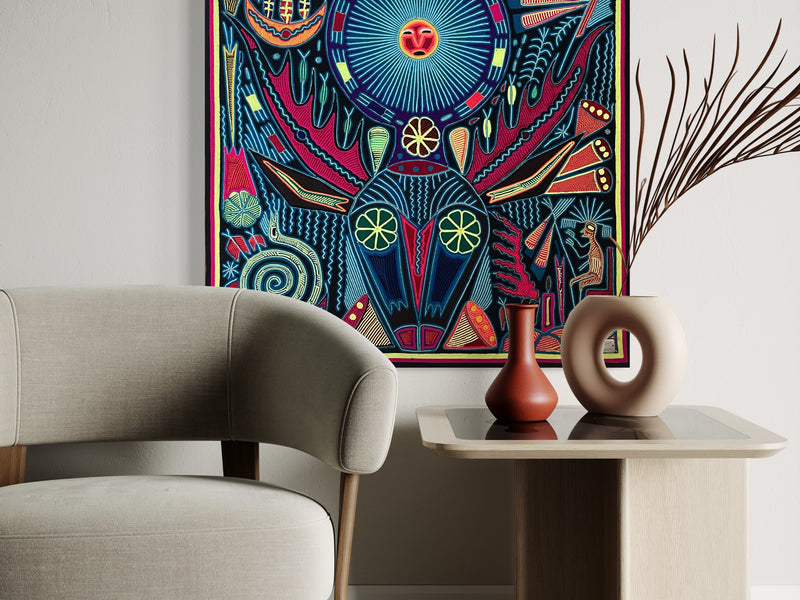 Photo ou Tableau de Fil 80 X 80 cms