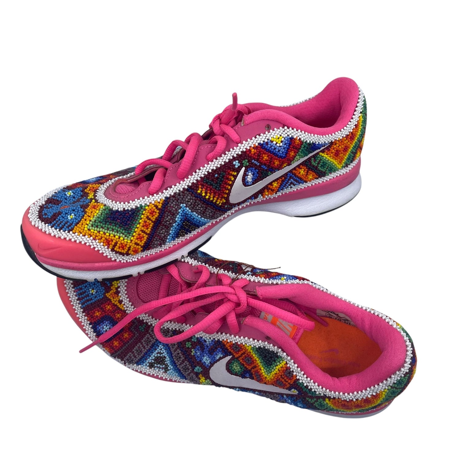 Tennis brodées avec perles TENCH02