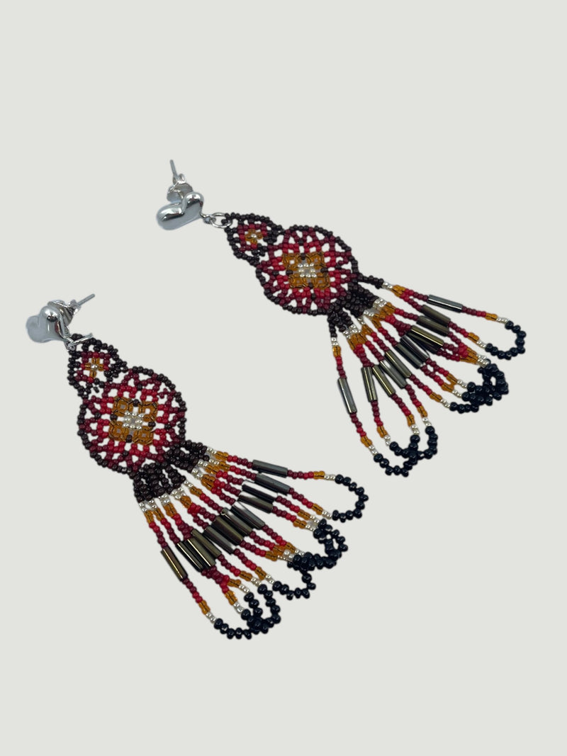 Boucles d'oreilles perles Achfina05