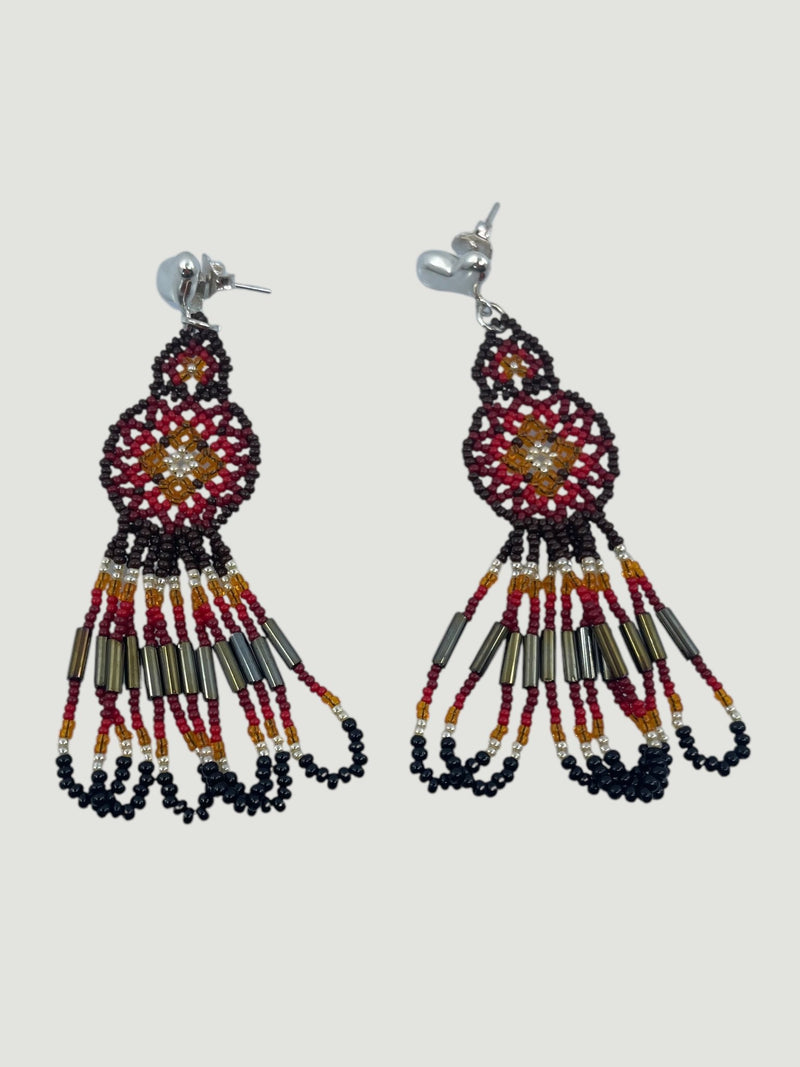 Boucles d'oreilles perles Achfina05