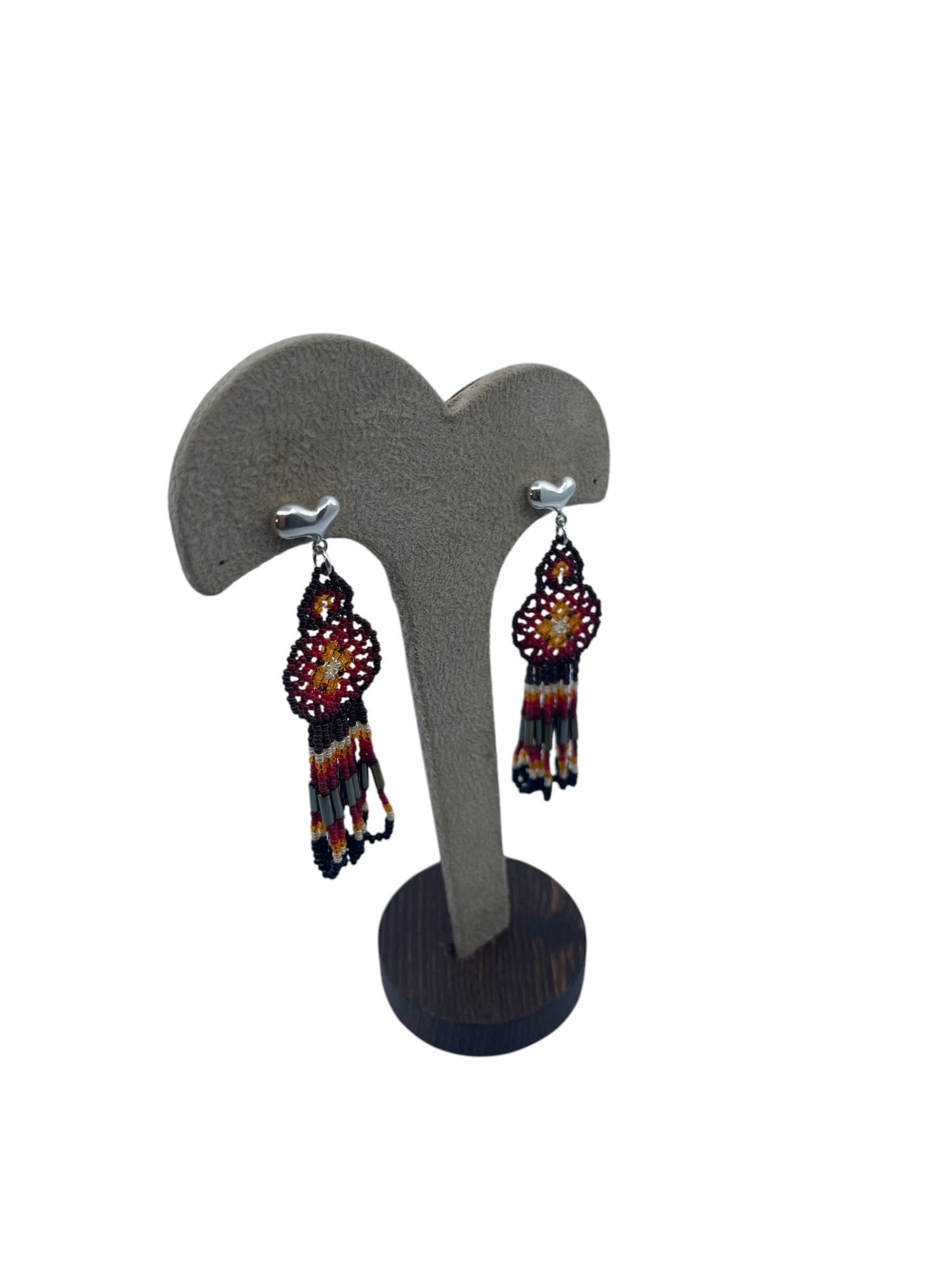 Boucles d'oreilles perles Achfina05