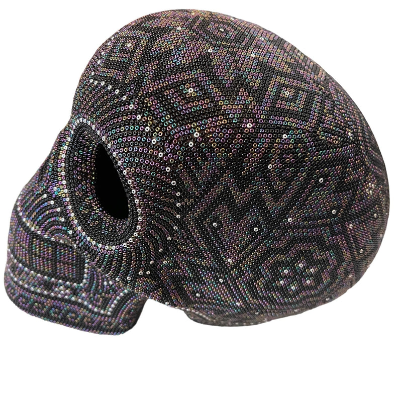 Crâne de Chaquira - Art Huichol