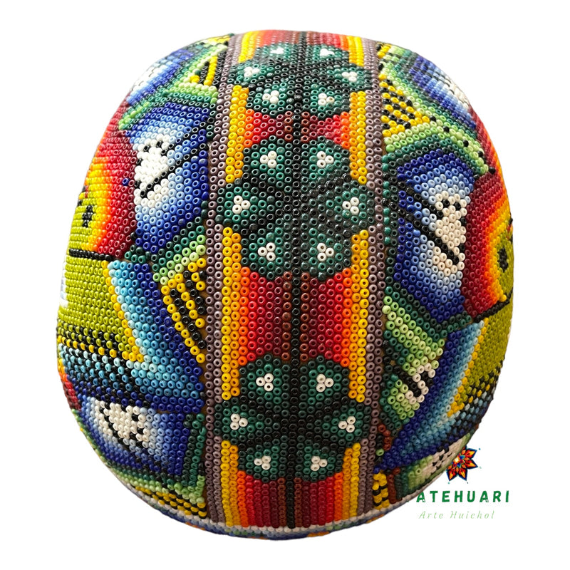 Chaquira Skull - Huichol Art