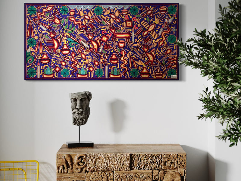 Tableau ou Tableau de Fil 60 X 120 cms