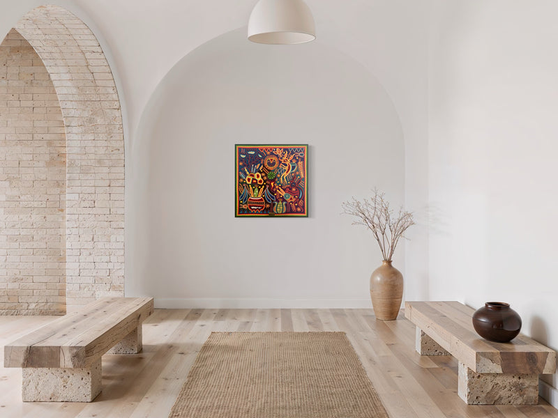 Tableau ou Tableau de Fil 60 X 60 cms