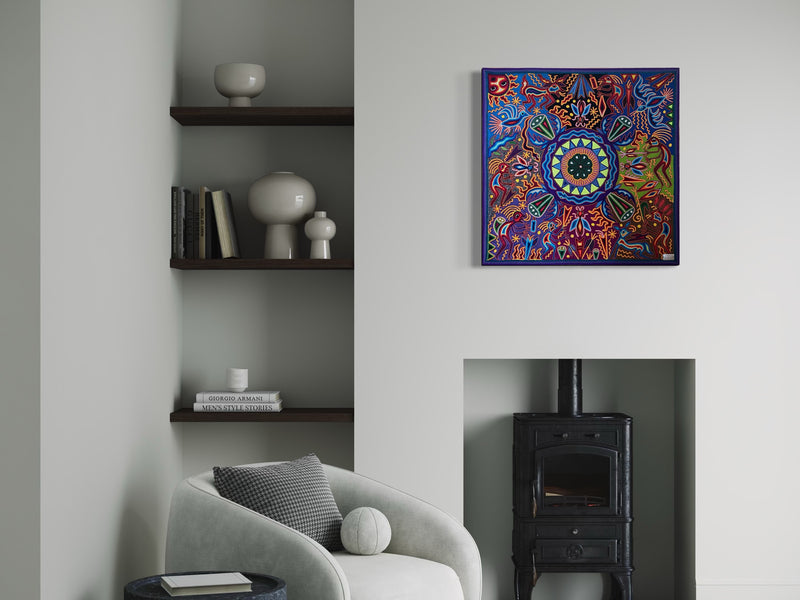 Photo ou Tableau de Fil 80 X 80 cms