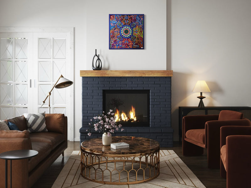 Photo ou Tableau de Fil 80 X 80 cms