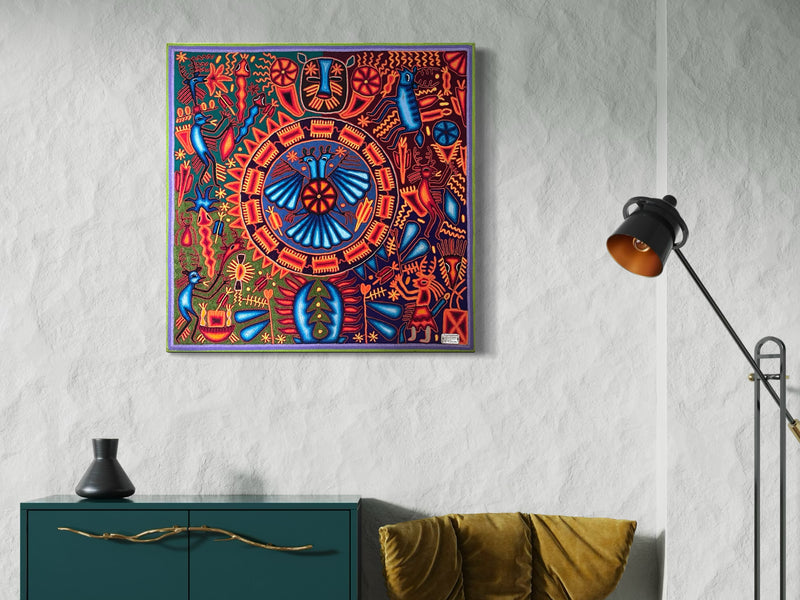 Photo ou Tableau de Fil 80 X 80 cms