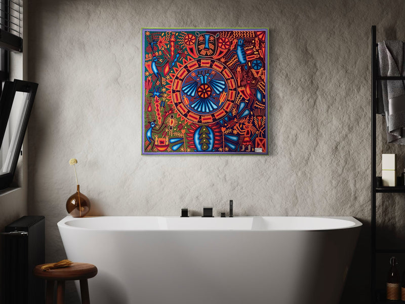 Photo ou Tableau de Fil 80 X 80 cms