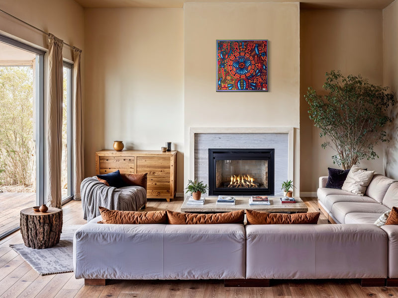 Photo ou Tableau de Fil 80 X 80 cms