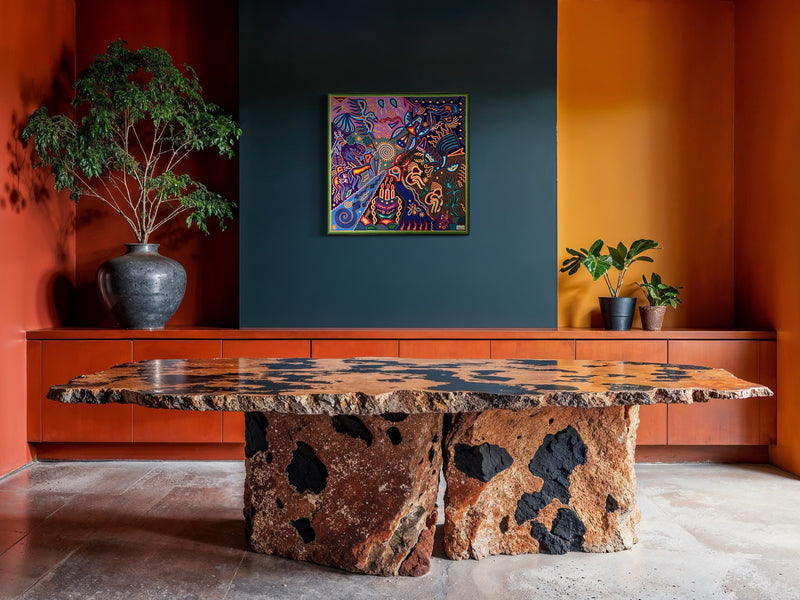 Photo ou Tableau de Fil 80 X 80 cms