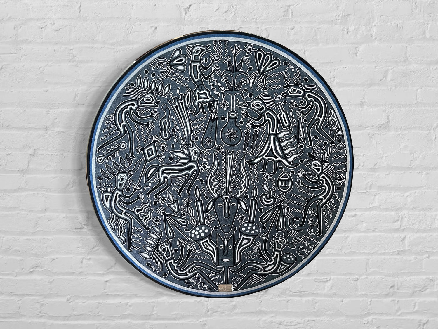 Picture or PAINTING YARN 80 X 80 CMS cms