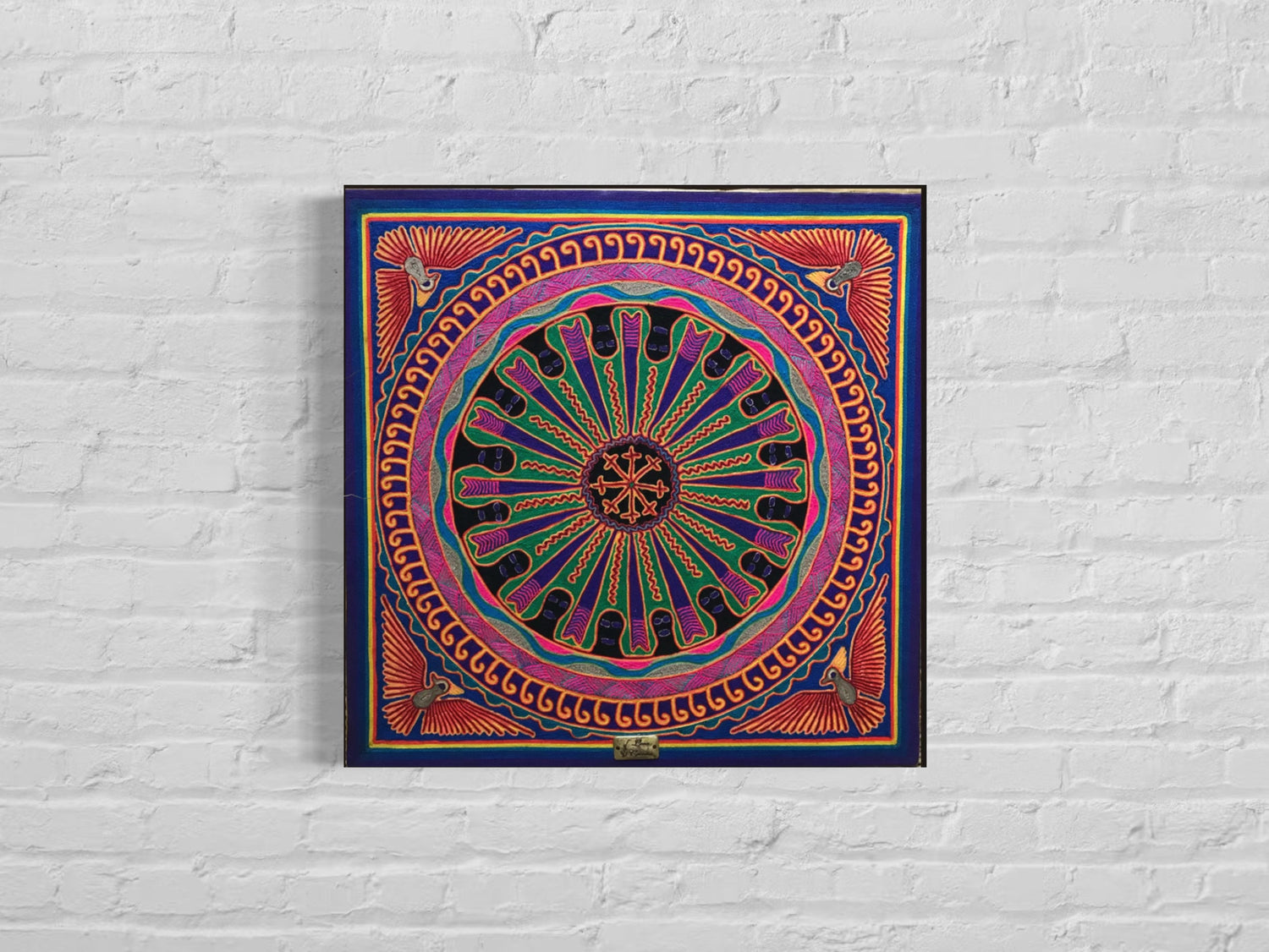 Picture or PAINTING YARN 60 X 60 CMS cms