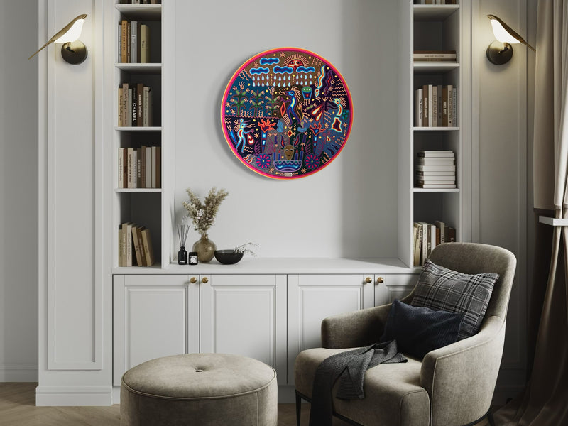 Photo ou Tableau de Fil 80 X 80 cms