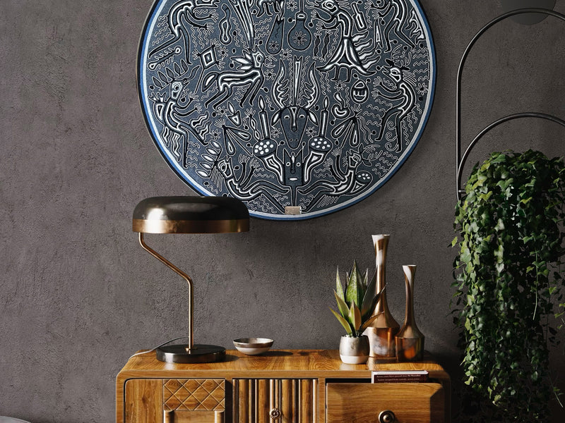 Photo ou Tableau de Fil 80 X 80 cms