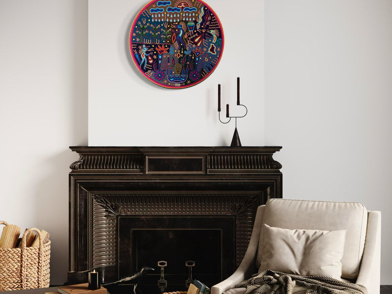 Photo ou Tableau de Fil 80 X 80 cms