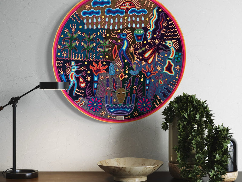 Photo ou Tableau de Fil 80 X 80 cms