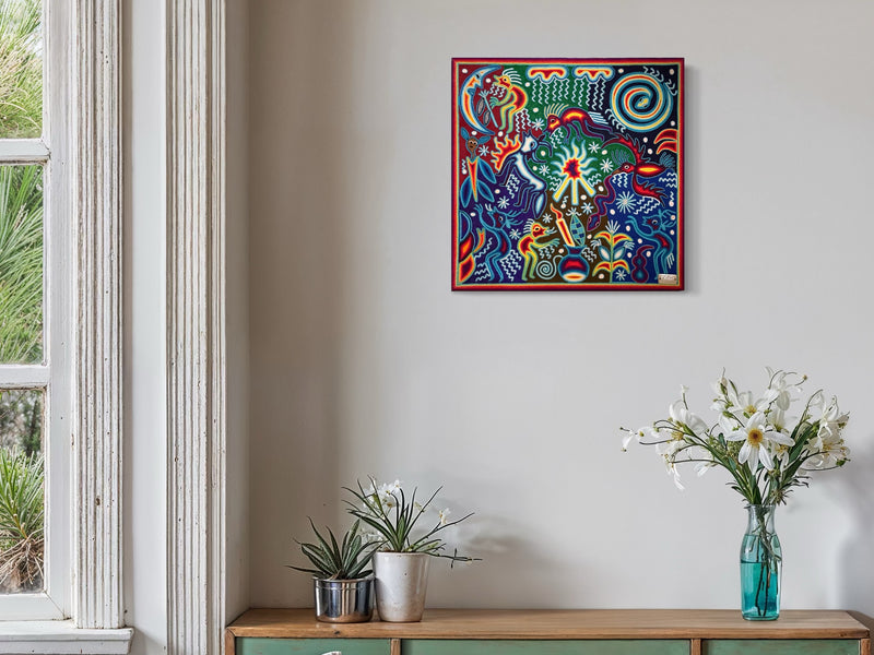 Tableau ou Tableau de Fil 60 X 60 cms