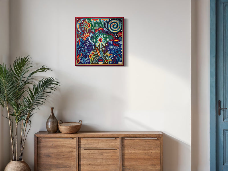 Tableau ou Tableau de Fil 60 X 60 cms