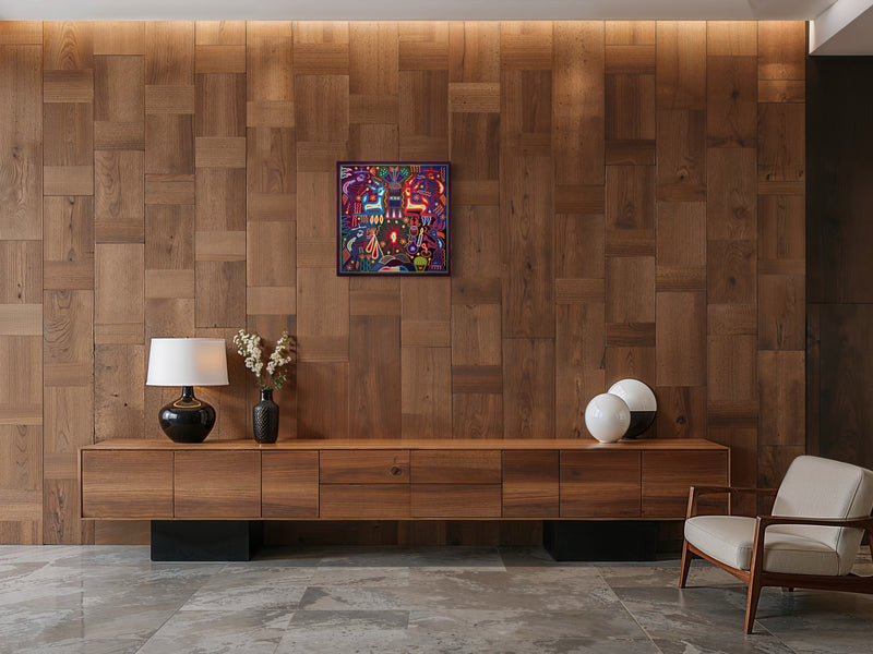 Tableau ou Tableau de Fil 60 X 60 cms