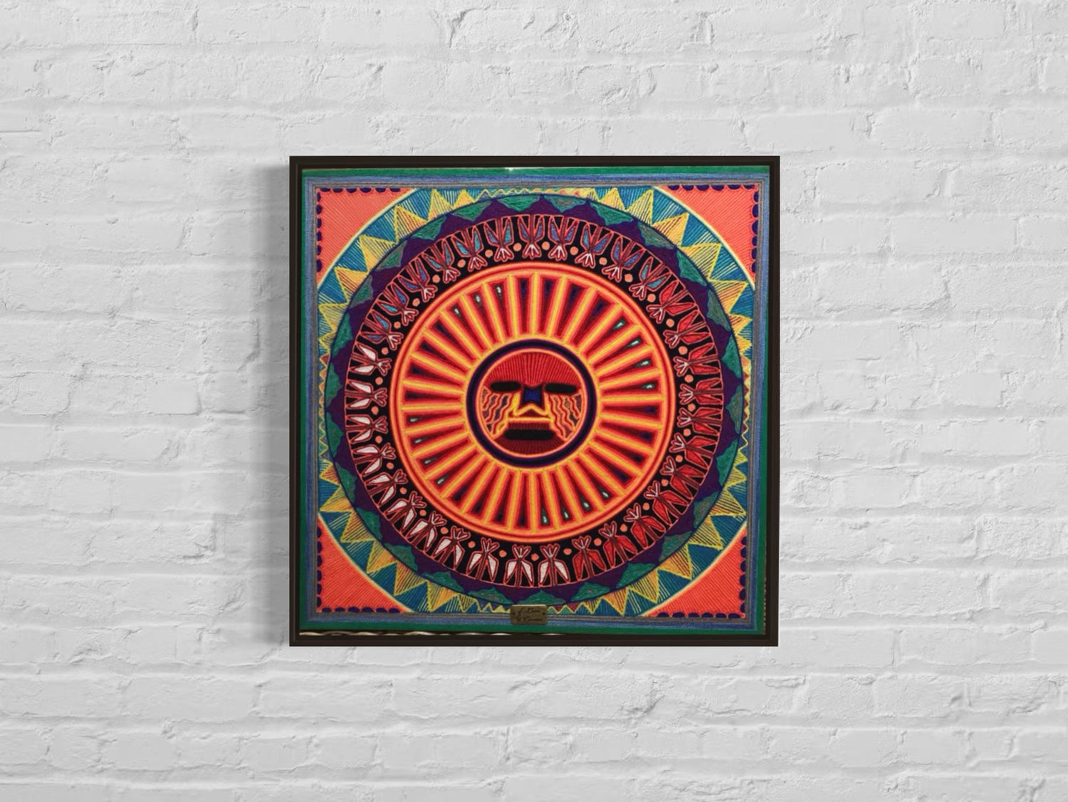 Picture or PAINTING YARN 60 X 60 CMS cms