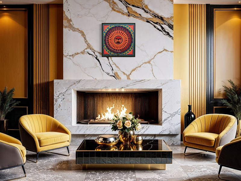 Tableau ou Tableau de Fil 60 X 60 cms