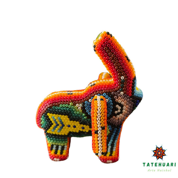 Elefante - Arte Huichol - TATEHUARI, arte huichol