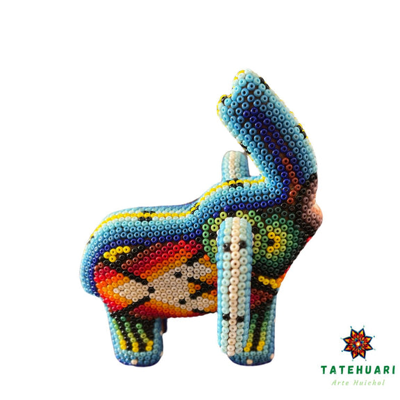 Elefante - Arte Huichol - TATEHUARI, arte huichol