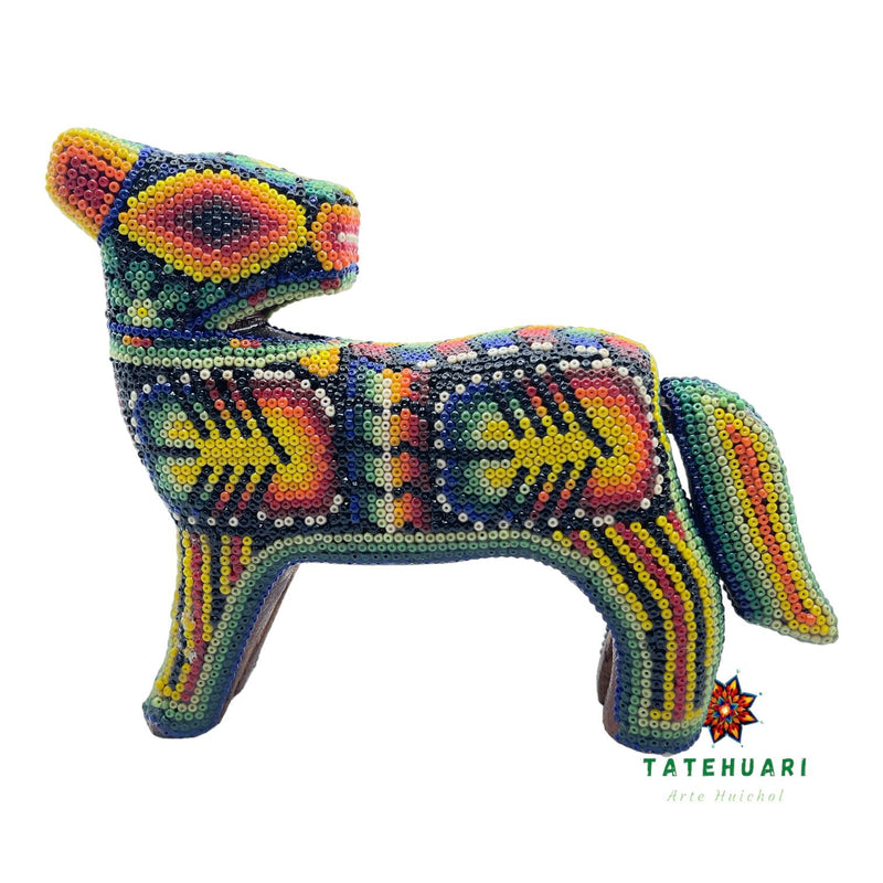 Chien - Art Huichol