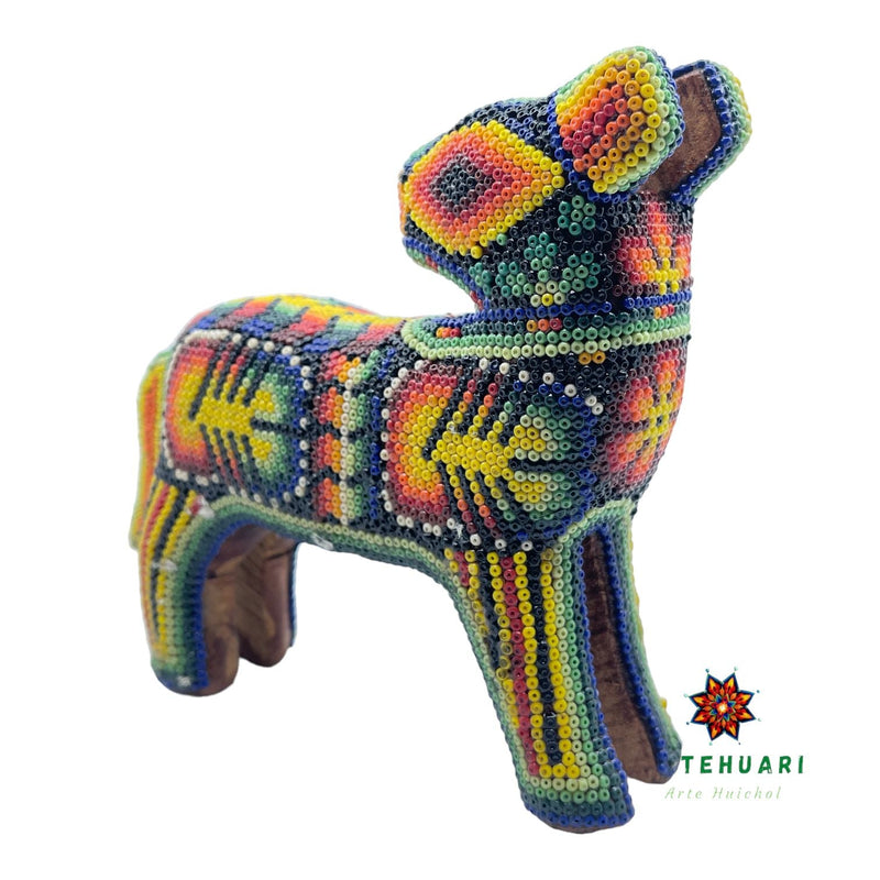Chien - Art Huichol