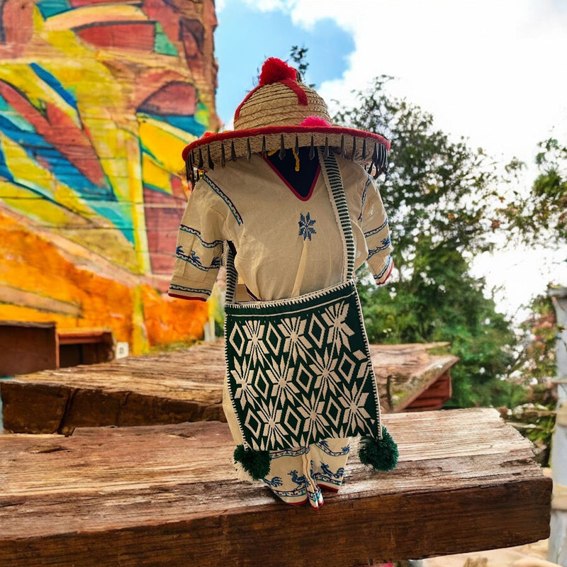 Sac à dos brodé au point de croix MORRHUIMED05 