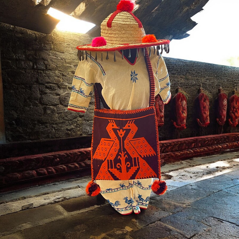 Sac à dos brodé au point de croix MORRHUIMED05 