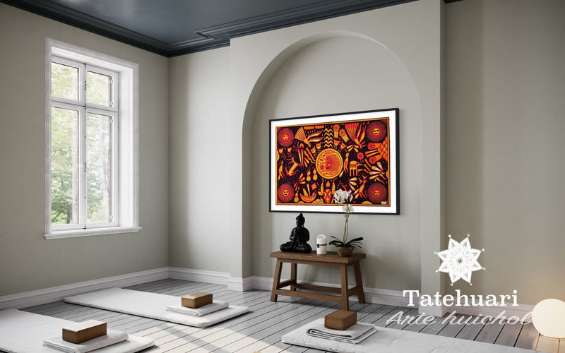 Picture or Table of Yarn 80 x 120 cms