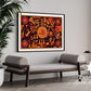 Picture or Table of Yarn 80 x 120 cms