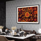 Picture or Table of Yarn 80 x 120 cms