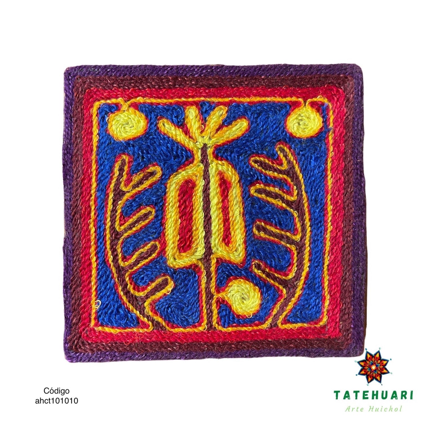 Image ou tableau de fils 10 X 10 cm
