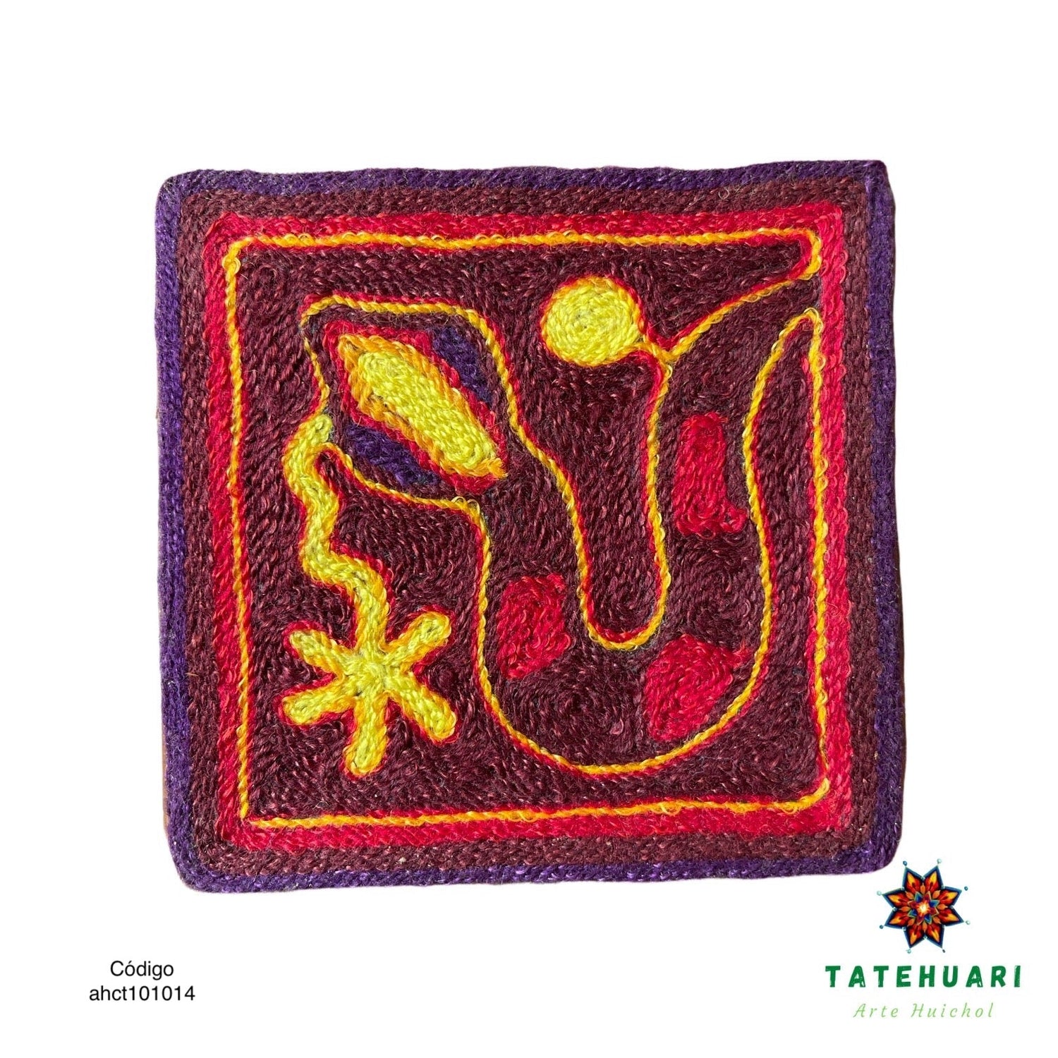 Image ou tableau de fils 10 X 10 cm